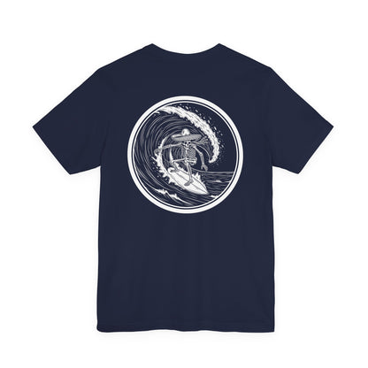 Surfing Skeleton T-Shirt | Skeleton Surfing Shirt | Skull T-Shirt | Skeleton Shirt | Funny