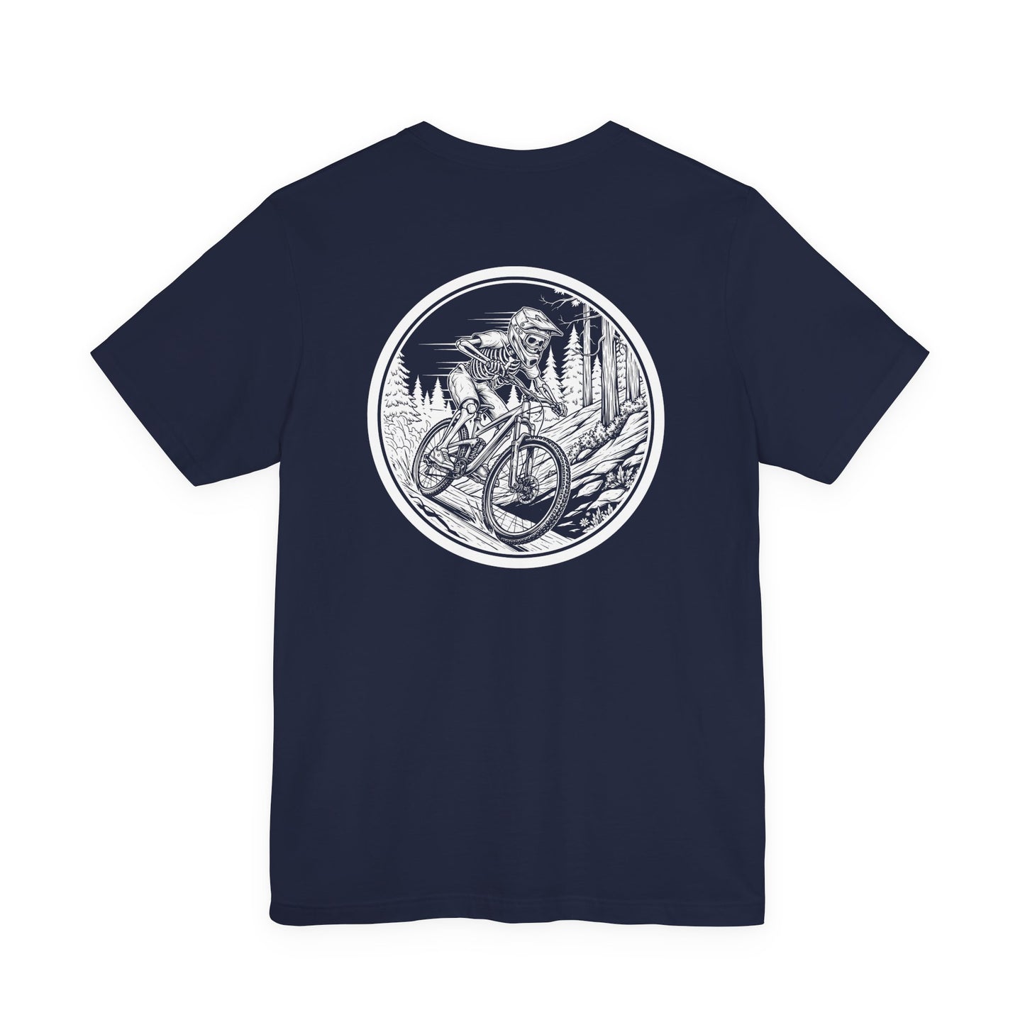 MTB Skeleton T-Shirt | Skeleton Mountain Bike Shirt | Skull T-Shirt | Skeleton Shirt | Funny