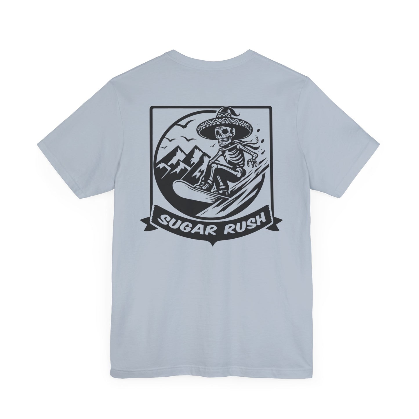 Sugar Skull Snowboarder T-Shirt