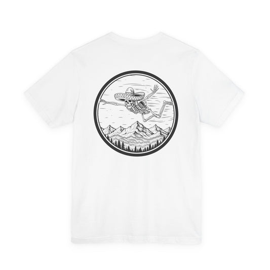 Skydiving Skeleton | Skeleton Base Jumping | Skull T-Shirt | Skeleton Shirt | Funny