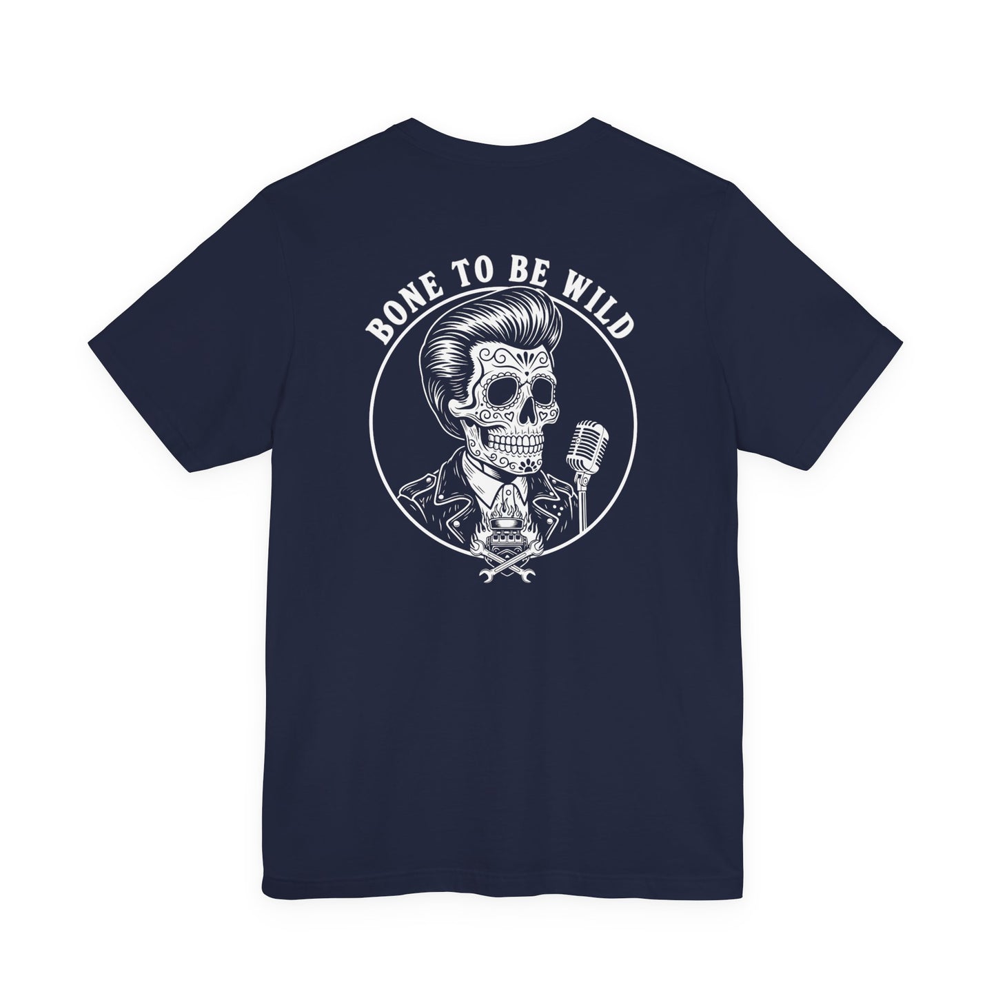 Bone To Be Wild | Sugar Skull T-Shirt | Skeleton Shirt | Hip | Cool | Rockabilly