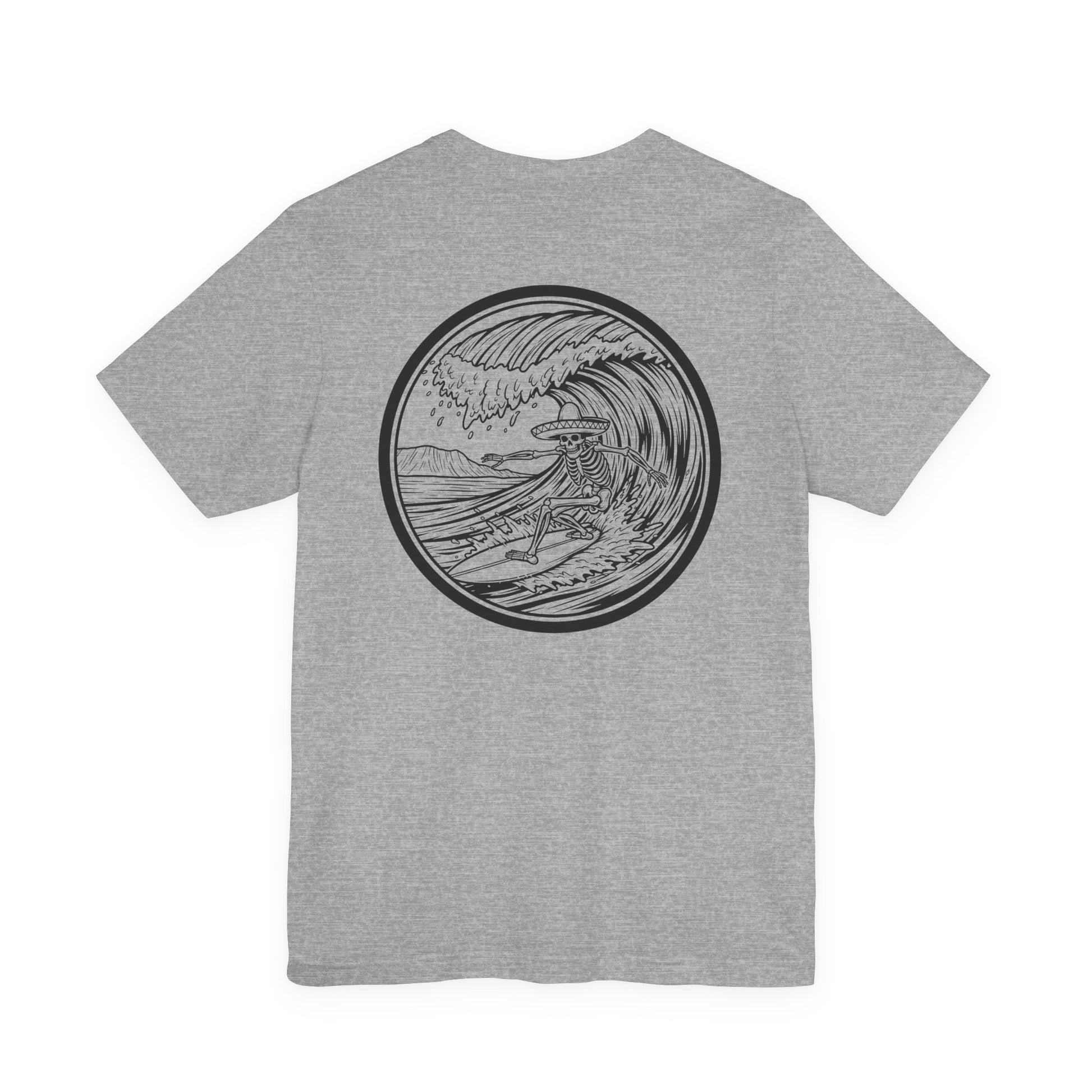 Surfing Skeleton T-Shirt | Skeleton Surfing Shirt | Skull T-Shirt | Skeleton Shirt | Funny